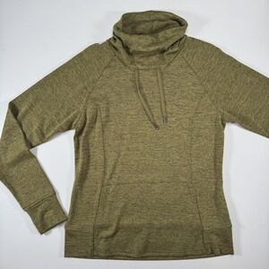 KUHL Elia‎ Cowlneck Pullover Knit Sweater Womens Small Green Kangaroo Never Worn